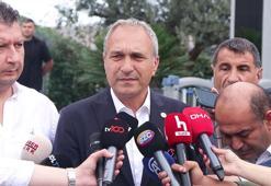 CHP'li Özçağdaş ve Karabat Sarıyer'deki eski il binasında konuştu