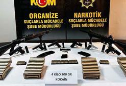 İzmir'de silah kaçakçılığı ve uyuşturucu operasyonu: 7 tutuklama