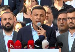 Özgür Çelik, operasyon düzenlenen Bayrampaşa Belediyesi'ni ziyaret etti