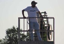 Nazillispor'un başkanı 1 yıl ceza aldı maçı vinçten izledi