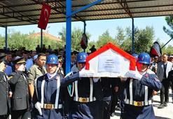 Kaza şehidi uzman çavuş, son yolculuğuna uğurlandı