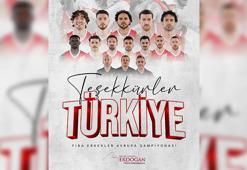 Cumhurbaşkanı Erdoğan’dan 12 Dev Adam’a tebrik