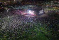 EuroBasket 2025 finali Ankara’da dev ekranlardan takip edildi