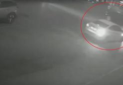 Belediye başkanının makam aracına, otomobil çarptı; kaza kamerada