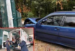 2 kardeş, yaralanan anne ve babalarının kucağında hastaneye getirildi