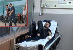 Elini yatar testereye kaptıran iş yeri sahibi yaralandı