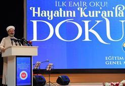 Ali Erbaş: Toplumu aşırılıklardan uzak tutmanın yolu eğitim programlarıdır