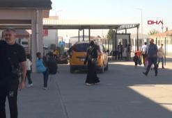 Kilis'teki sınır kapısında Suriyeli yoğunluğu