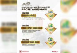 Enerjiyi verimli kullanan binalara ödül verildi