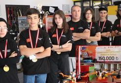 Faydalı yük taşıyabilen İHA projesiyle TEKNOFEST’te birinci oldular