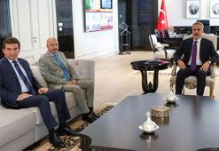 Bakan Fidan, OYAK Yönetim Kurulu Başkanı Aksakallı'yı kabul etti