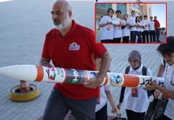 TEKNOFEST'te hazırladıkları roketi 1670 metre uçurup, tam kurtarma gerçekleştirdiler