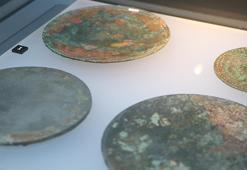 Samsun Müzesi'nde antik gümüş ayna örneği sergileniyor