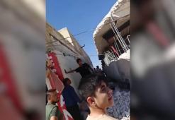 Tadilata giren eczanede tavan çöktü; 1 işçi öldü