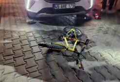 Otomobilin çarptığı 11 yaşındaki bisiklet sürücüsü ağır yaralandı