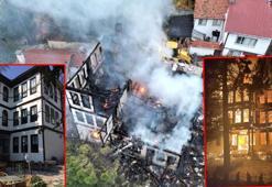 Bolu'da tarihi konak yandı