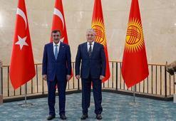 Cumhurbaşkanı Yardımcısı Yılmaz, Kırgızistan’da ekonomi komisyonu imza törenine katıldı