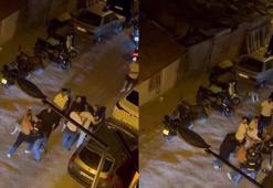 Kağıthane'de yumruklu kavga; Annesini 'Yürü eve' diyerek uzaklaştırdı