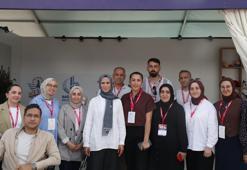 Sümeyye Erdoğan Bayraktar, Engelliler Sarayı standını ziyaret etti