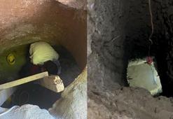 Rüyasında define görüp oturduğu evde kaçak kazı yapan anne ile oğluna gözaltı