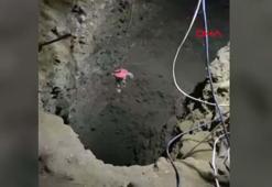 Rüyasında define gördüğü içi kaçak kazı yapan anne ve oğula gözaltı