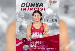 Milli güreşçi Nesrin Baş, dünya ikincisi oldu