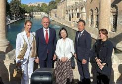 Japonya Altes Prensesi Mikasa, Balıklıgöl'ü ziyaret etti