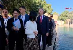 Japonya Altes Prensesi Mikasa, Balıklıgöl'ü ziyaret etti