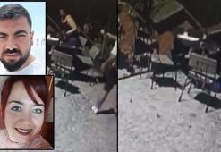 Eski sevgilisini öldürüp, 2 kişiyi de yaralamıştı; olaya ilişkin görüntüler ortaya çıktı