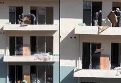 TOKİ konutlarında sağlam seramikleri aşağı atıp kıran işçilerin işine son verildi