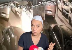 Kağıthane'de havai fişekli kutlamada başı yarılan kadının bayıldığı anlar kamerada