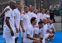 Dünyaca ünlü futbolcular İstanbul’da padel turnuvasında buluştu