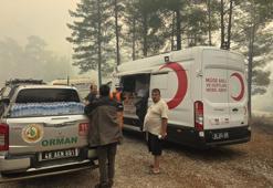 Türk Kızılay’ın orman yangınlarıyla mücadeleye desteği sürüyor