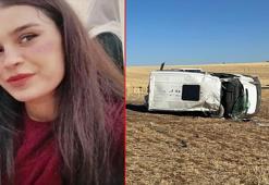 Şarampole devrilen servis minibüsünde yaralanan liseli İlaynur, kurtarılamadı