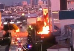 Başakşehir İkitelli Organize Sanayi Bölgesi'nde yangın