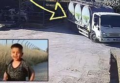 Tankerin altında kalan 3 yaşındaki çocuğun öldüğü kazanın görüntüleri ortaya çıktı