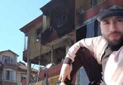 Eşinden ayrı yaşayan koca, doğal gaz borusunu kesip patlamaya neden olmuştu; o apartman yıkıldı