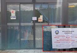Avcılar’da kolonları kesildiği iddia edilen iş yeri mühürlendi