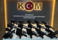 Diyarbakır'da ruhsatsız silah operasyonu: 6 tutuklama