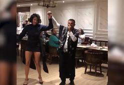 Oyuncu Aybüke Pusat Urfa sıra gecesinde eğlendi