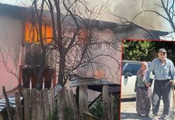 Yangında evli çift yaşamını yitirdi