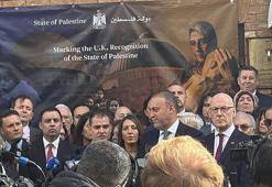 Londra'da Filistin elçiliği açıldı