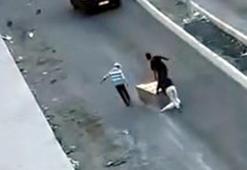 Esenyurt’ta metal dolap hırsızlığı kamerada