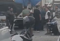 Hatay’da pazarcıların kavgası; 1 yaralı