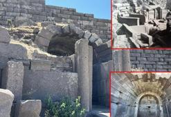 Assos Antik Kenti'ndeki anıt mezar restore edilecek