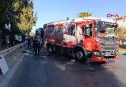 Antalya'da midibüsler çarpıştı; yaralılar var