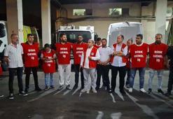 Karşıyaka Belediyesi işçilerinden iş bırakma eylemi
