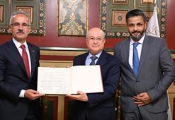 Bakan Uraloğlu: Tarihi Hicaz demir yolu için ilk adım atıldı