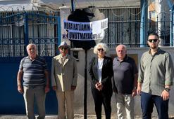 Mora katliamının yıl dönümünde Yunanistan’ın Edirne Konsolosluğu önüne siyah çelenk bırakıldı