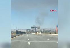 Ankara'da atık depolama tesisinde yangın